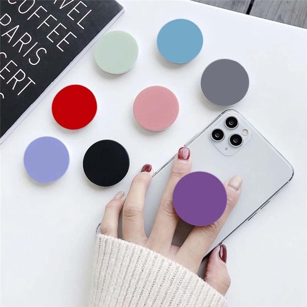 Giá Đỡ Điện Thoại Dạng Nhẫn Tròn Màu Trơn