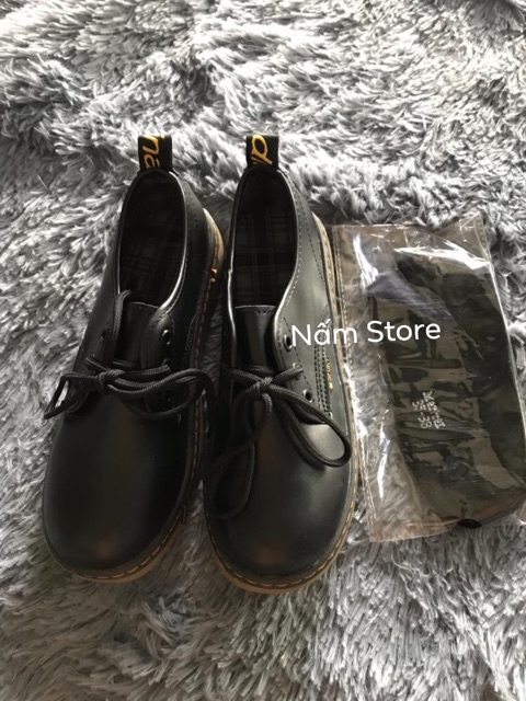 (Sẵn 35/40) Giày boots Dr Martens cổ thấp (form to lùi 1 size)