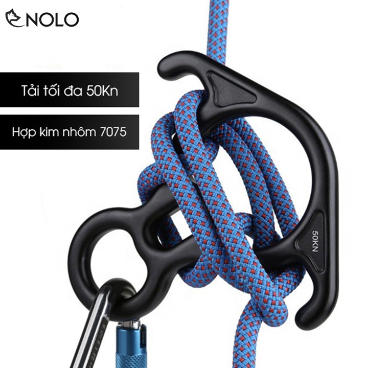 Móc Trượt Dây Số 8 Camalot Camping Tải Tối Đa 50kn Chất Liệu Hợp Kim Nhôm 7075 Dùng Cho Dây Phi Từ 7 Đến 14mm