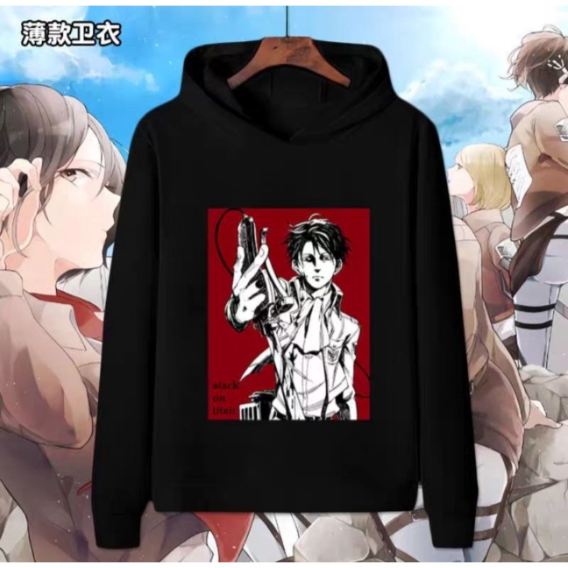 [ NHIỀU MẪU] Áo Hoodie Dài Nỉ Ấm Attack On Titan Cá Tính Cực HOT