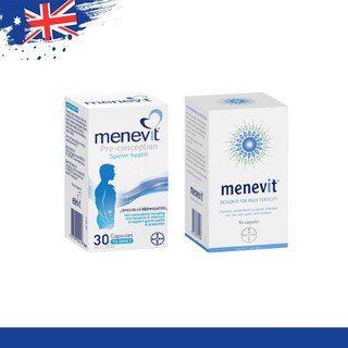 Viên Uống Menevit Nâng Cao Chất Lượng Tinh Trùng, Lọ menevit 30 viên và 90 Viên  Úc