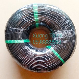 Cuộn 100m Ống nhựa PE loại tốt màu đen 5 ly, 6 ly