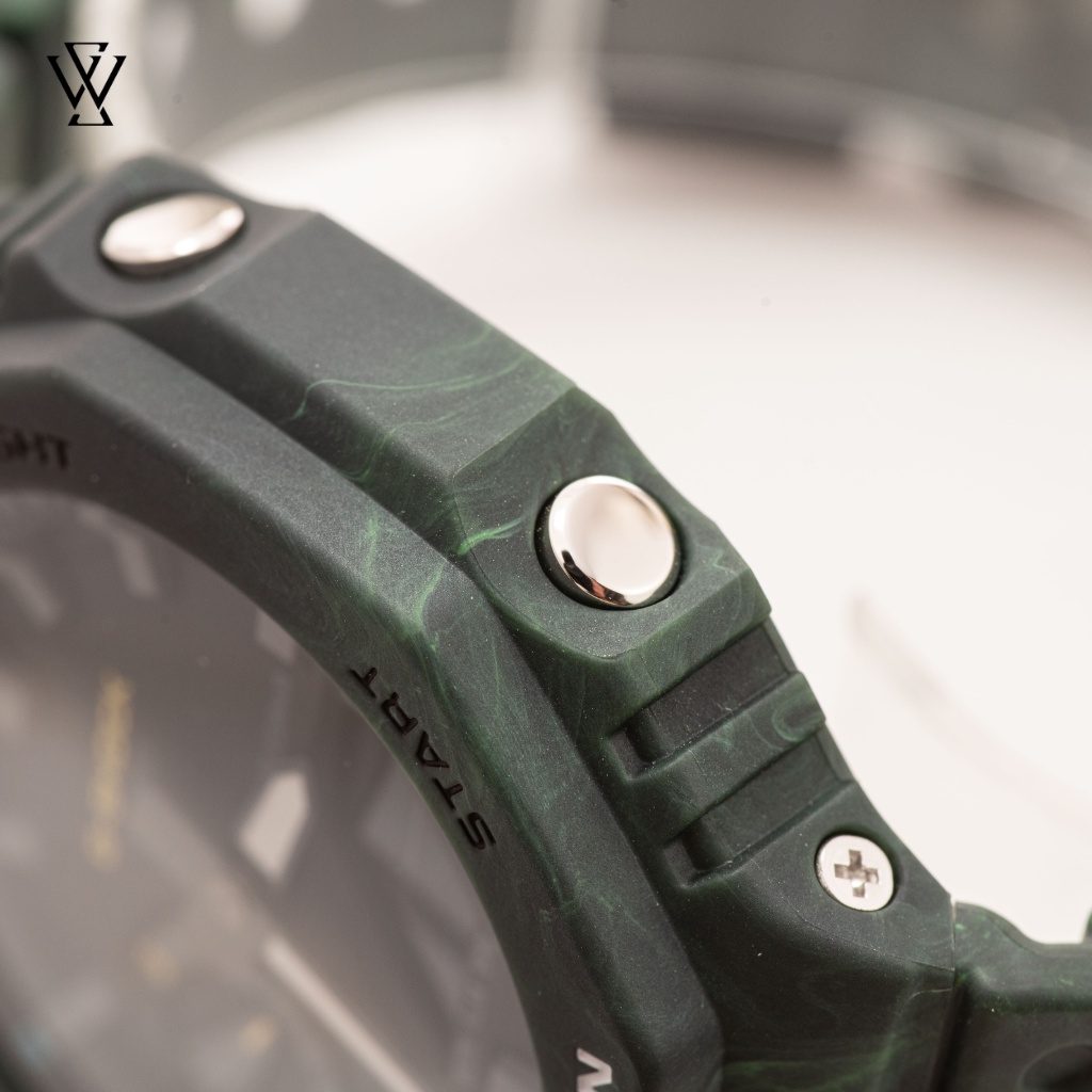Đồng Hồ Điện Tử Nam Casio G-Shock WATCHSTORE GA-2100FR-3ADR Thiết Kế Mặt Kính Khoáng 45.4mm, Dây Và Vỏ Nhựa Bền Bỉ