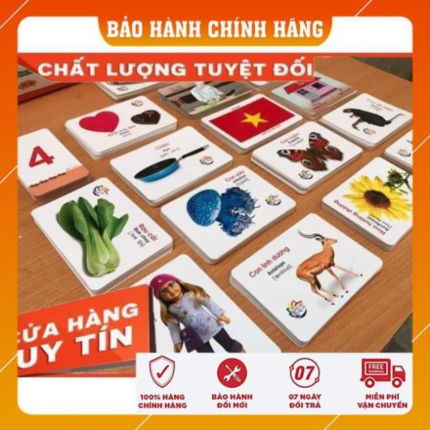 Bộ thẻ học thông minh 16 chủ đề 416 thẻ