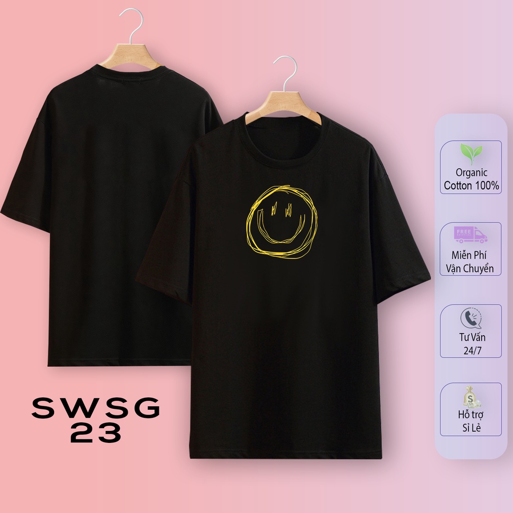 Áo thun SWSG form âu mẫu 1-25, chất vải 100% COTTON 2 CHIỀU cao cấp - In chất lượng- Mỹ Tú Store - Link 1
