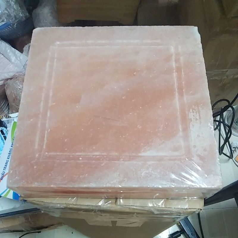 Đá Muối Himalaya-Chính Hãng Pakistan Nướng Tiện Lợi Cho BBQ 7500g(5x25x25cm).