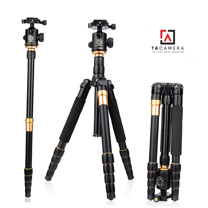 Chân máy ảnh - Tripod & Monopod 2in1 Beike Q666