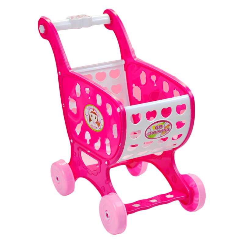 Xe Đẩy Mua Sắm Trang Trí Nhà Búp Bê Vui Nhộn