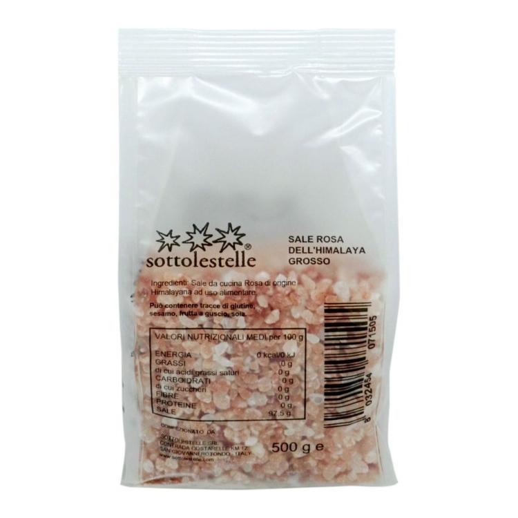 Muối Hồng Himalaya, Muối Hồng Hạt/ Mịn - Sottolestelle Gói 500g