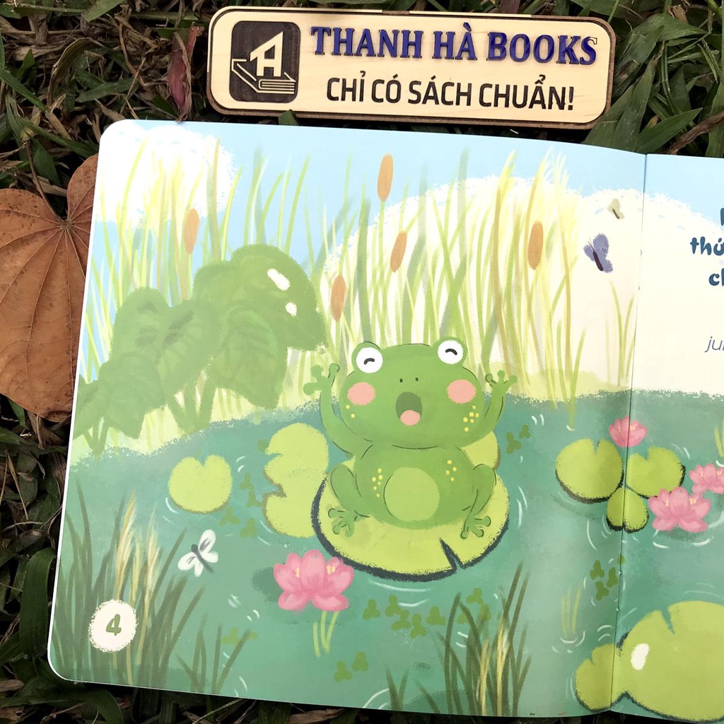 Sách - Vườn nhà hạnh phúc - Bộ 3 quyển - Dành cho bé 0 - 6 tuổi - Song ngữ