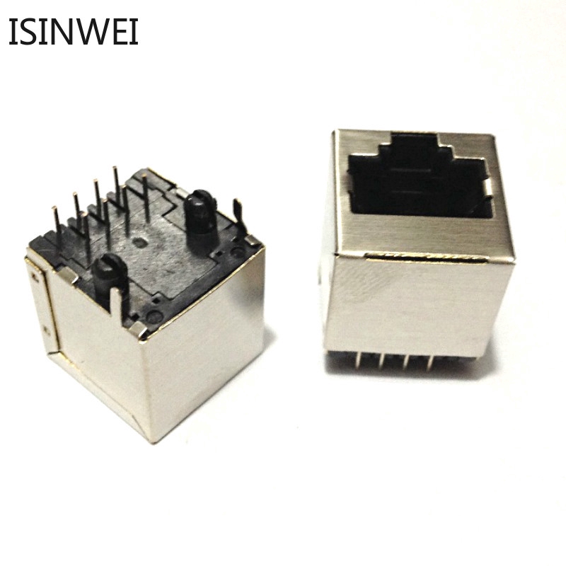 Set 5 linh kiện ổ cắm cổng mạng Rj45 524 524-8p8c