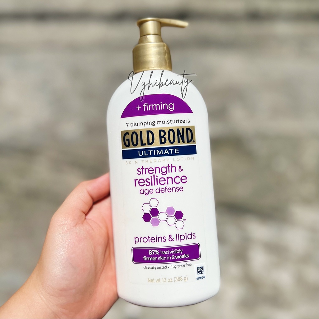Dưỡng thể Gold Bond Strength & Resilience age defense proteins & lipids 368g