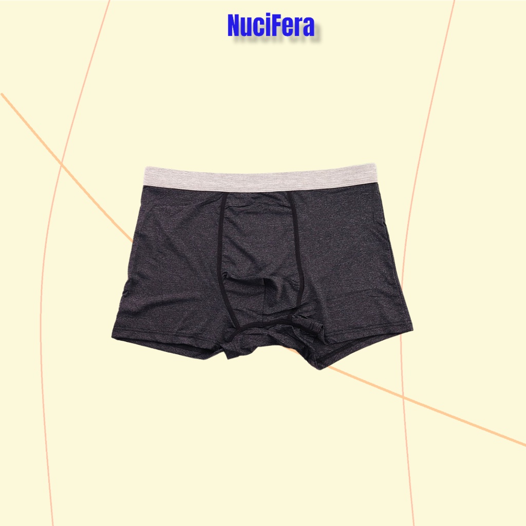 Quần lót nam boxer sịp đùi nam NuciFera CX8 chất Thun lạnh co dãn ôm mông màu tiêu đốm sang trọng