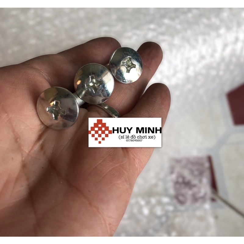 ỐC BẮT RỔ CHO WAVE LỚN, WAVE NHỎ, 100, 110, ZX (3 CON LUÔN TÁN)