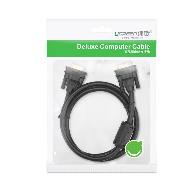 Cáp VGA Dài 1,5m Ugreen 11630 - Hàng Chính Hãng