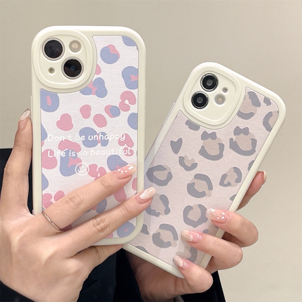 Ốp Điện Thoại Tpu Silicon Mềm In Họa Tiết Da Báo Cho iphone 11 12 13Pro Max XS Max X XS XR 7 8 Plus