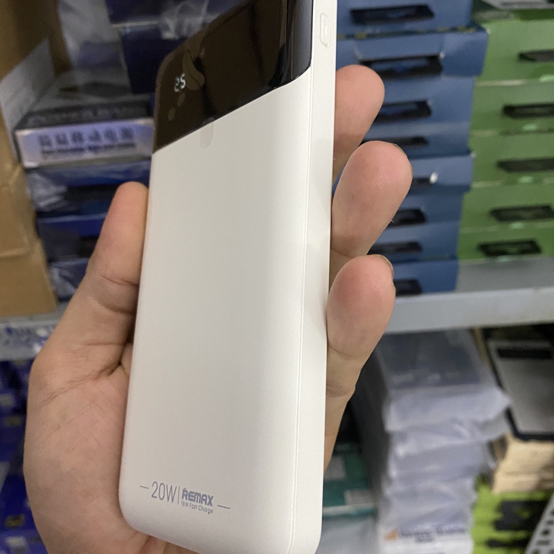 Pin dự phòng sạc nhanh Remax RPP-502 10000mAh siêu mỏng - hỗ trợ QC 18W và PD 20W (2 màu tuỳ chọn) Nhất Tín Computer