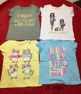 Set 3 áo place cho bé gái