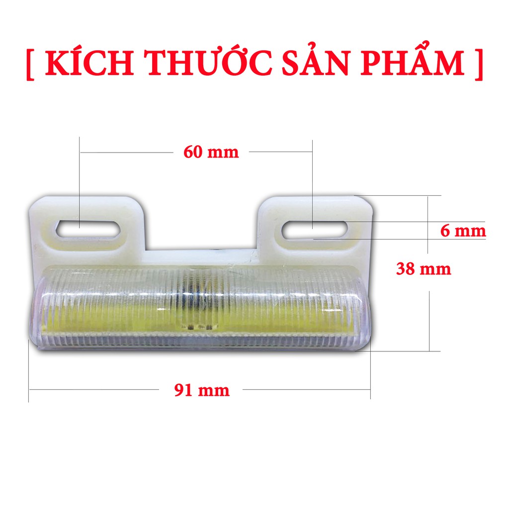 Đèn Led Soi Biển Số Dành Cho Xe Tải 24V