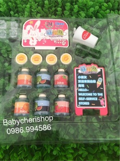 ĐỒ CHƠI QUẦY BÁN NƯỚC MINI  ( PIN )