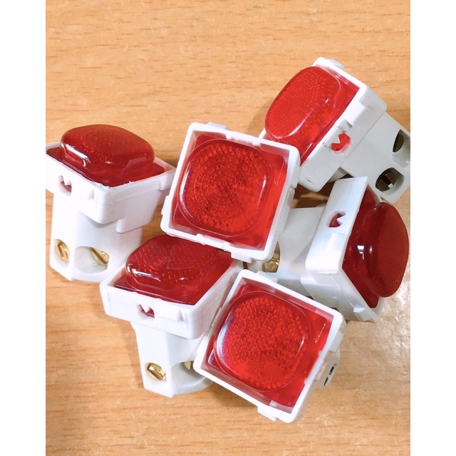 Hạt công tắc 1 chiều, 2 chiều, hạt đèn báo sino S18