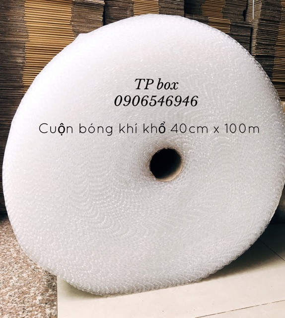 CUỘN BONG BÓNG KHÍ KHỔ 40CM x 100M