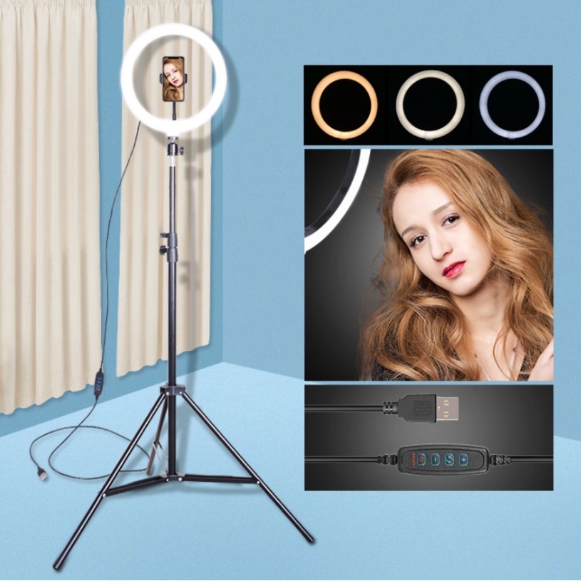 Đèn Livestream, Đèn Chụp Ảnh, Hỗ Trợ Ánh Sáng Video, Hình Ảnh Sản Phẩm, Đèn Quay TIKTOK, 3 Chế Độ Đèn, Sử Dụng Đầu USB,,