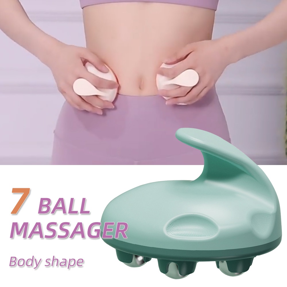 Máy mát xa cơ thể foreverLily đầu bi lăn bằng thép không gỉ chống Cellulite giảm đau