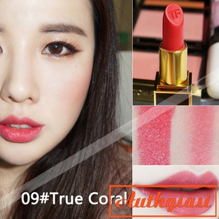 Son thỏi TomFord 09 True Coral Tom Ford màu Cam San Hô sang chảnh