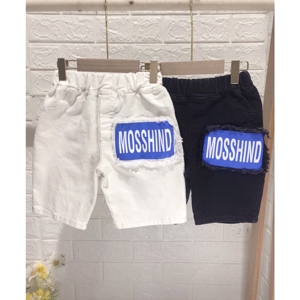 Quần Jeans đùi Moschino cho bé