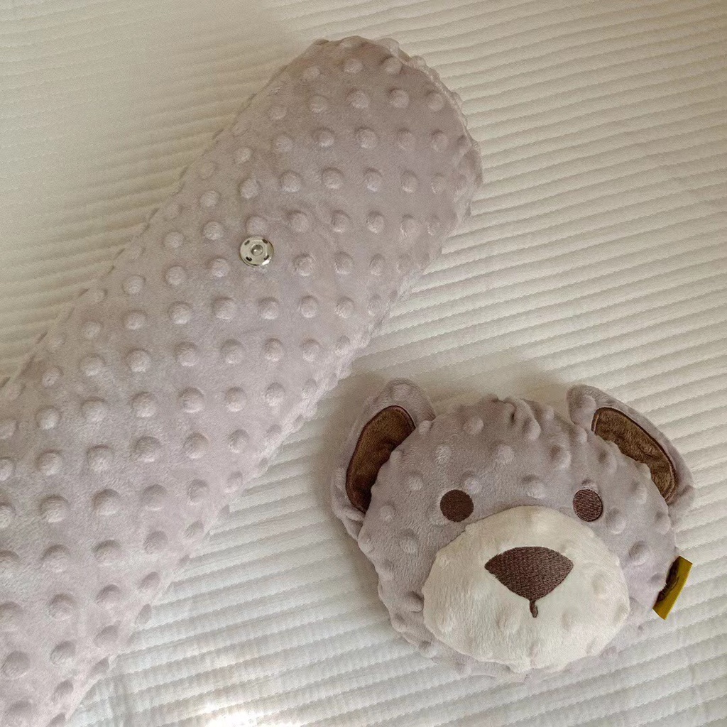 Gối ôm cho bé, có thể làm tựa cổ 2 trong 1, Chất liệu cotton đậu lành an toàn cho sức khỏe SHOP VŨ THỊ THƠM