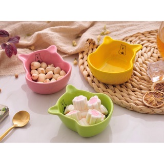 Chén sứ hình con gấu