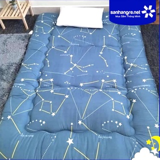 Nệm Topper chần bông xuất Nhật YM2004005 kích thước 1.4 x 2.0m trọng lượng 5kg - Tặng kèm vỏ ga