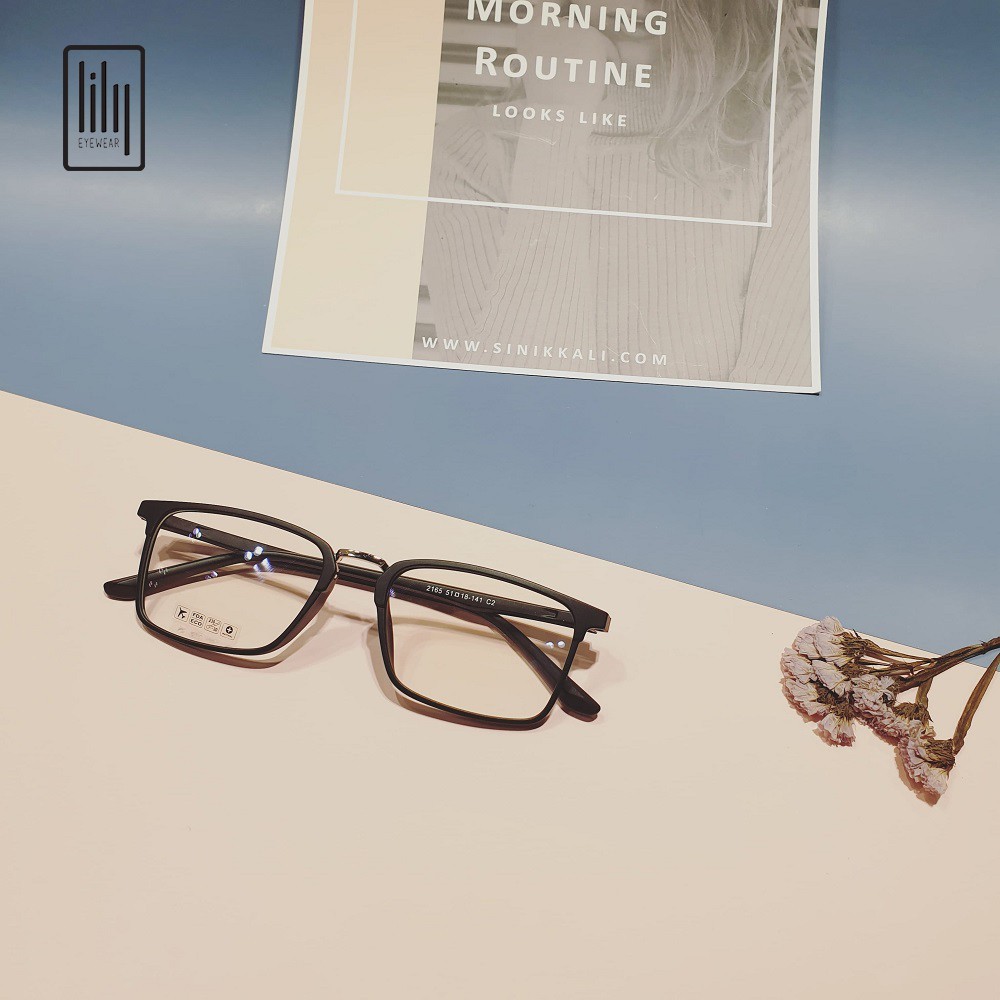 Gọng Kính Cận Nhựa Dẻo GD2165 - Kính Mắt Unisex