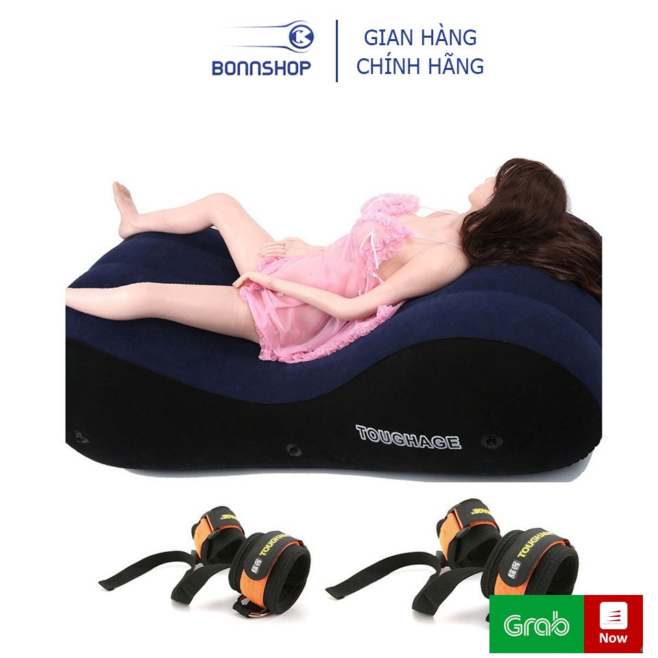 Ghế tình yêu bơm hơi TOUGHAGE cao cấpTặng kèm hộp BCS DR+bơm điện+dây trói loại 1 sự khác biệt cho chuyện yêu