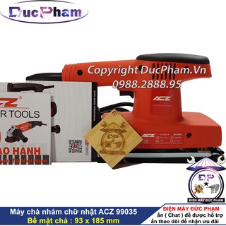 Máy chà nhám chữ nhật acz 99035 , máy chà nhám rung acz - điện máy đức phạm – ducpham.vn