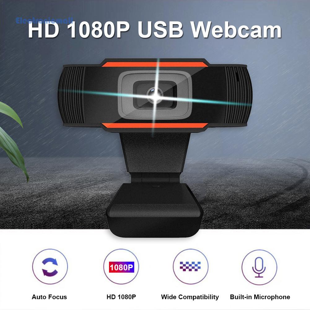Webcam Điện Tử 2mp 1080p Full Hd Kèm Micro Usb 2.0 Cho Máy Tính | BigBuy360 - bigbuy360.vn