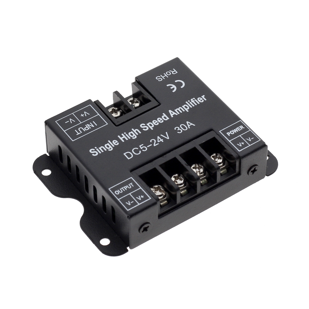 Thiết Bị Khuếch Đại Nguồn Dc5V-24V 30a Cho Dây Đèn Led Một Màu | BigBuy360 - bigbuy360.vn