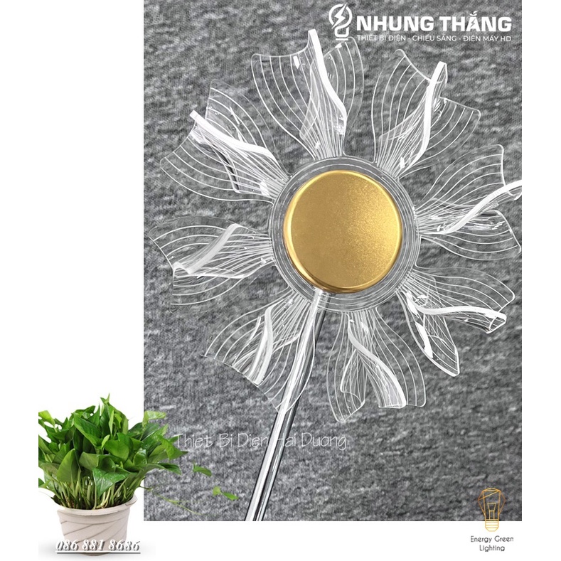 Đèn Bàn Hoa Hướng Dương DB-918 - Cối Xay Gió DB-919 - 3 Chế Độ Ánh Sáng - Decor Trang Trí Phòng Ngủ,Bàn Làm Việc