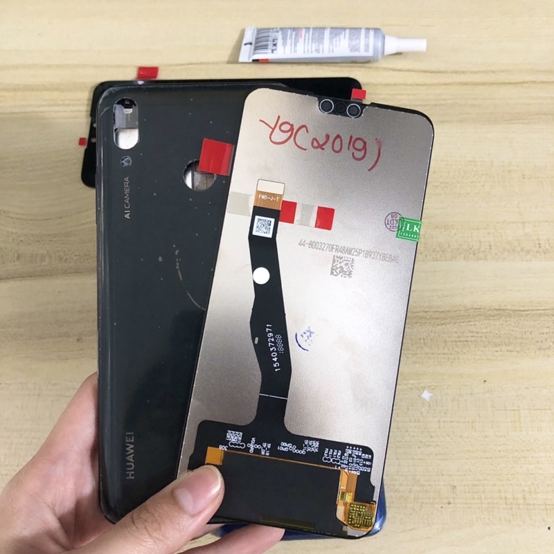 Combo Màn Hình + Bộ Vỏ Huawei Y9 2019 Zin Hàng Cao Cấp. ( Tặng keo dán )