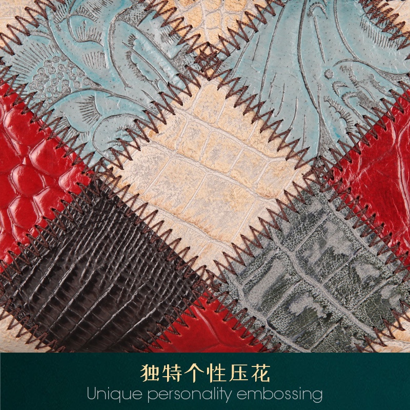 Ví da bò COBBLER LEGEND dáng dài có khóa kéo thời trang cho nữ