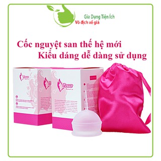 Cốc nguyệt san aneer cup mẫu mới