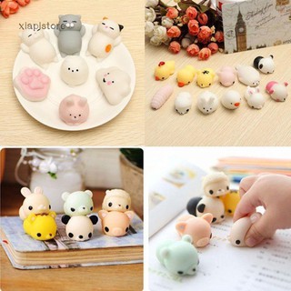 cXIAPISTORE ❤10Pcs Random Squishy Lot Slow Rising Fidget Toy Kawaii Cute Animal Hand Toyz