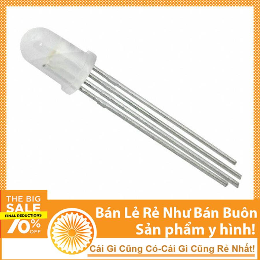 Led RGB 4 Chân Đục Phi 5mm