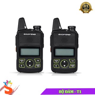  Bộ Đàm Baofeng T1 – Bộ Đàm Cầm Tay Tiện Lợi
