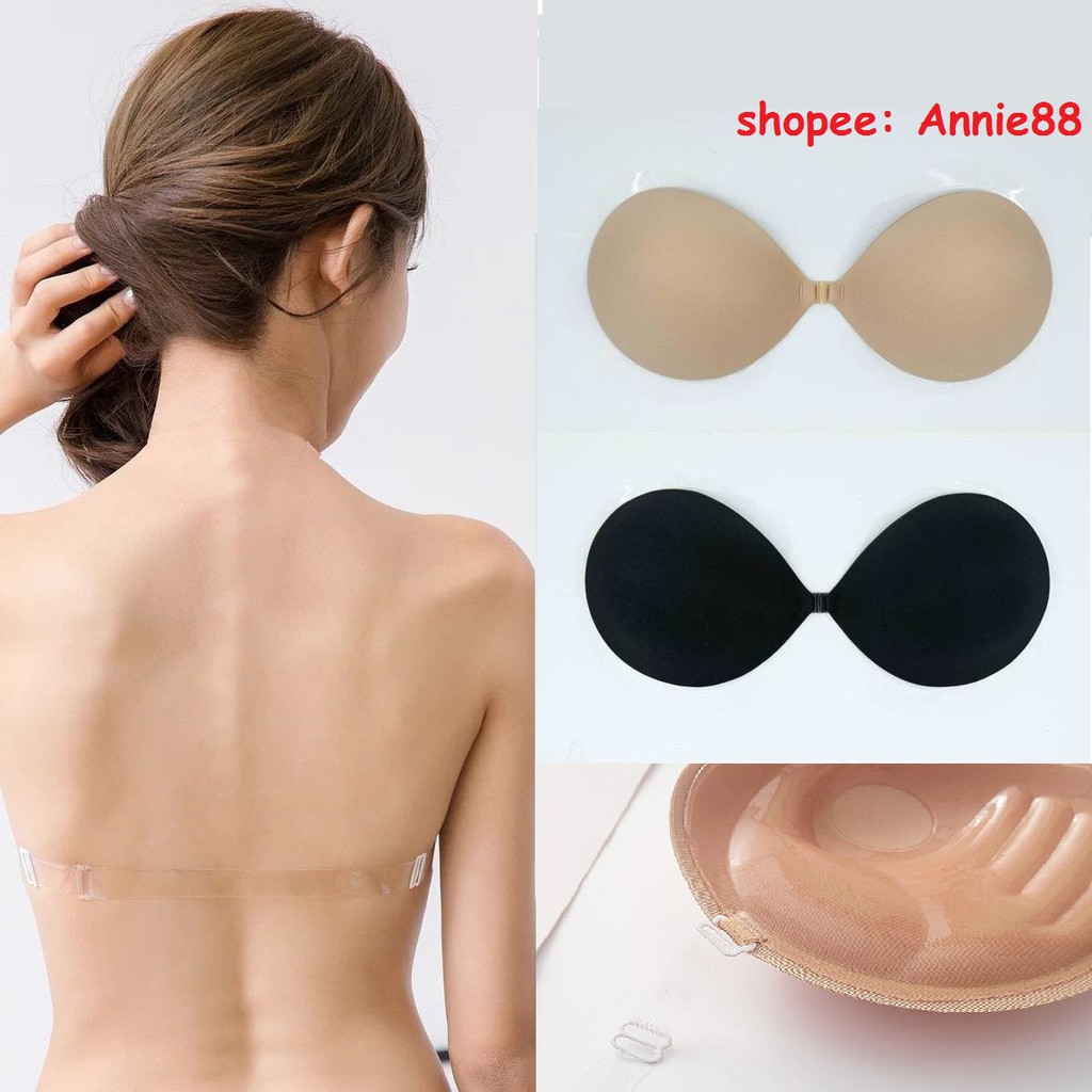 Áo Lót Ngực Dây Trong Có Nâng Ngực - Áo Lót Quai Trong Dán Ngực Mặc Cùng Đầm Hở Lưng