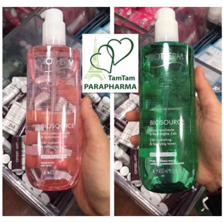 sẵn 🇫🇷400ml Biosource Biotherm Toner Lotion nước hoa hồng Pháp