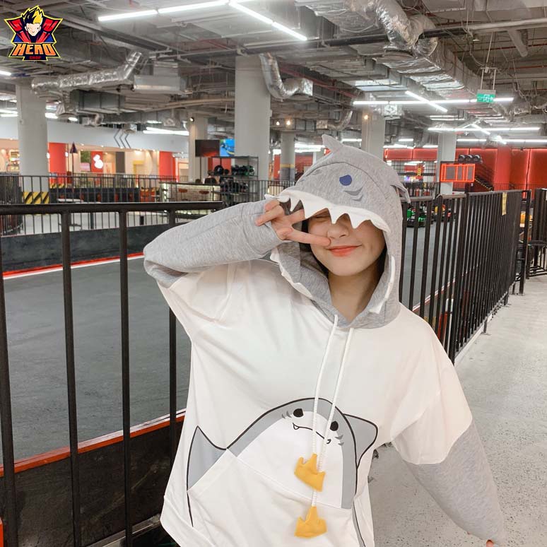 Áo hoodie Sammy nỉ da cá