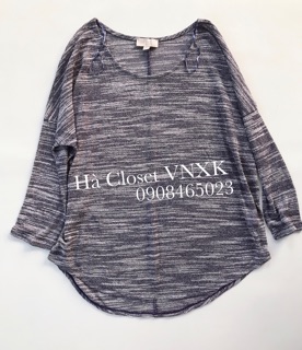 Áo thun dệt kim nữ oversize- Vnxk