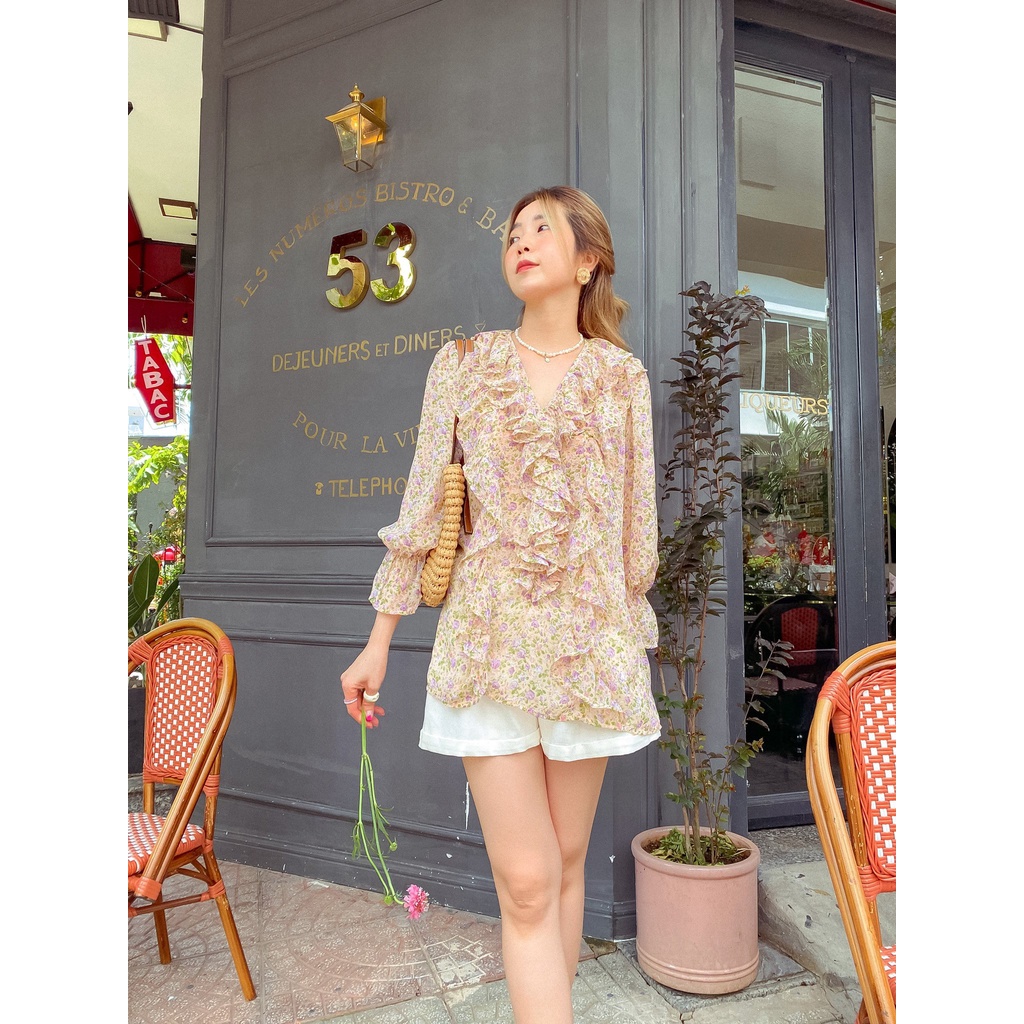 Áo kiểu hoa nhí Ceri Top Gem Clothing SP060629